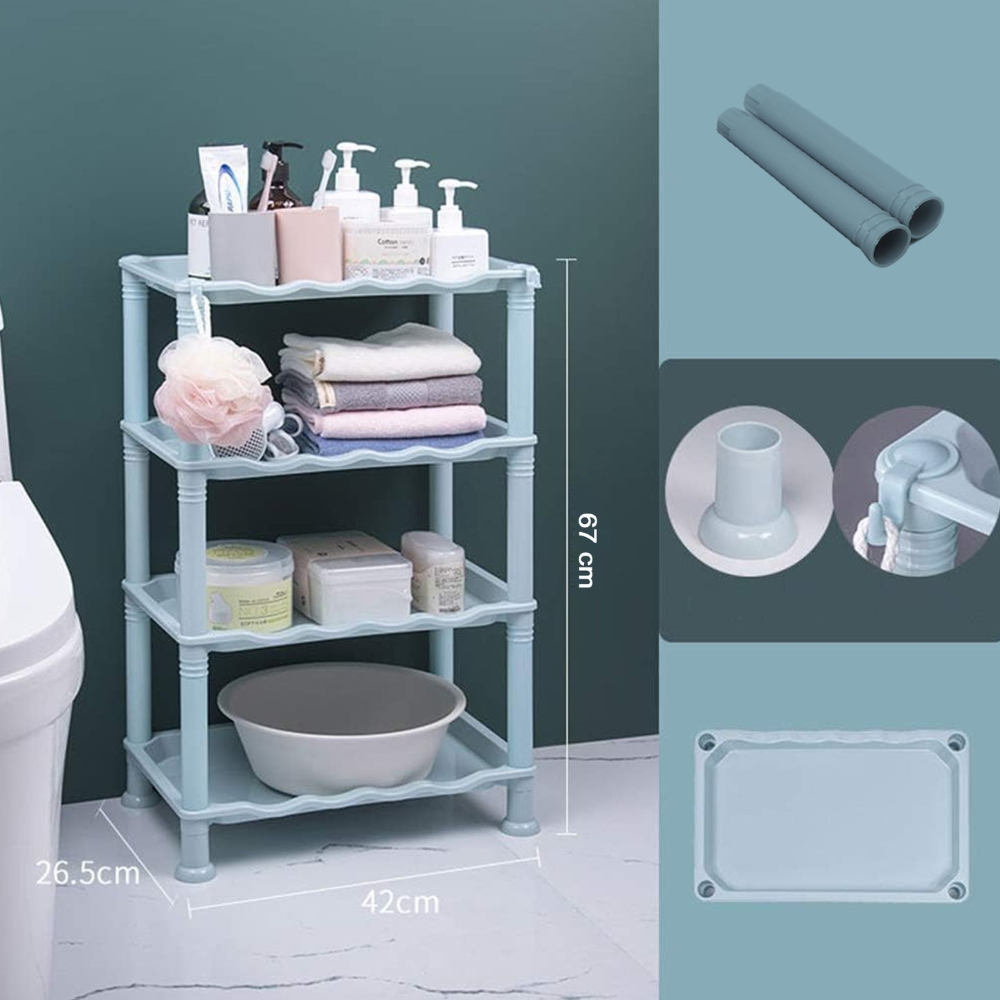 4 Layer Multifunctional Storage Shelf / Organizer