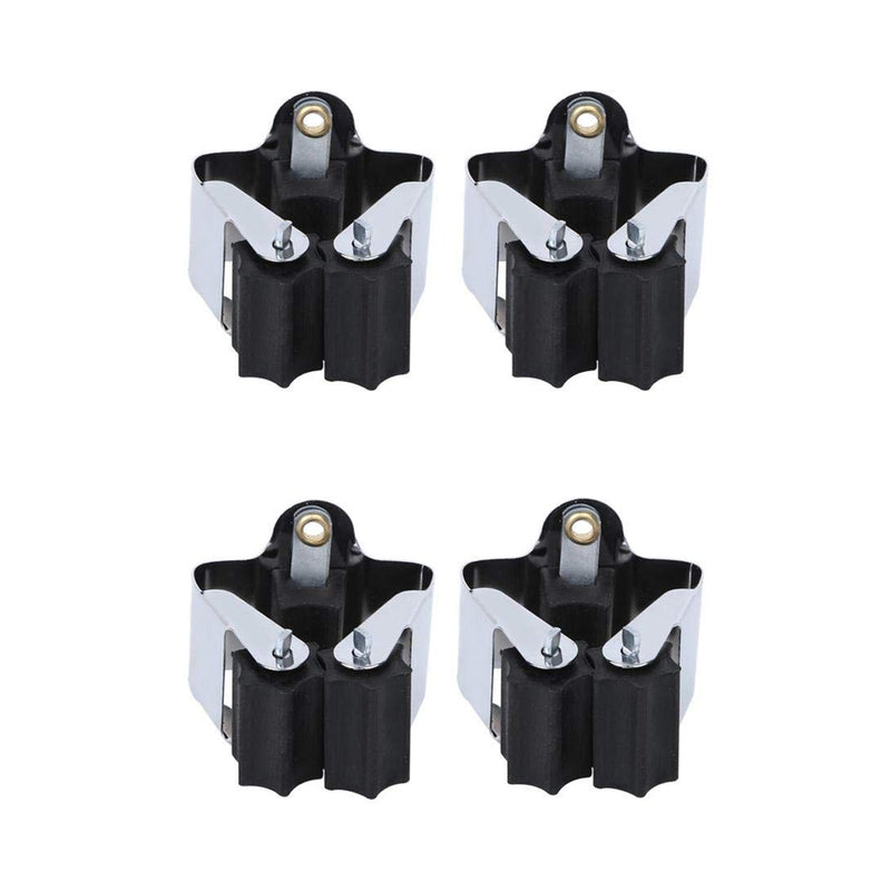 Multifunction Wall Mount Garage Holder For Mop  Broom  Hanger (4 Pcs Set)