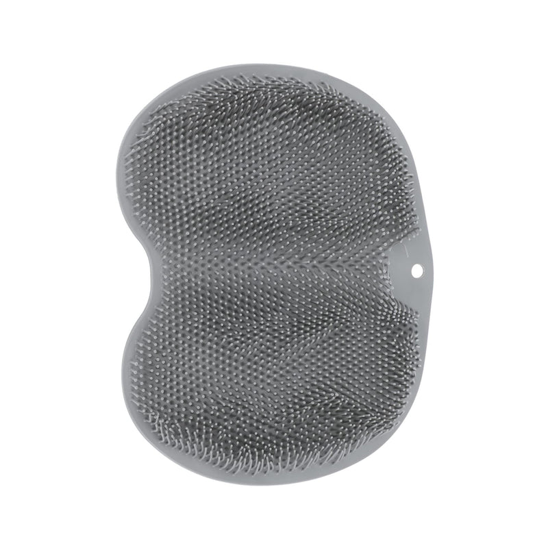 Silicone Bathroom Foot Cleaning Scrubber Mat (1 Pc 27x20 Cm)