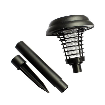 Medium Garden Solar Powered LED Mosquito Trap Bug Zapper (1 Pc)