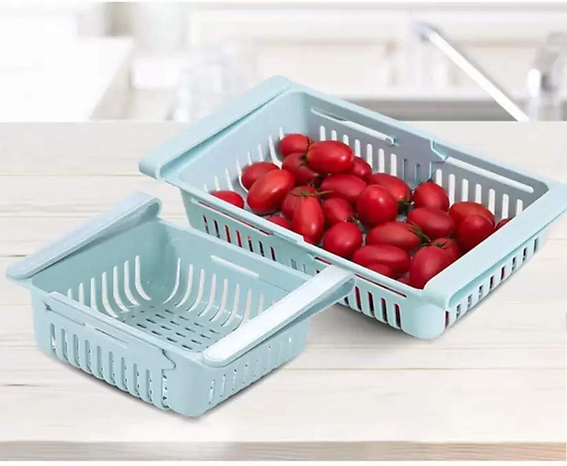 Adjustable Multi Colour Tray With Extra Storage, Pack Of 4 Tray