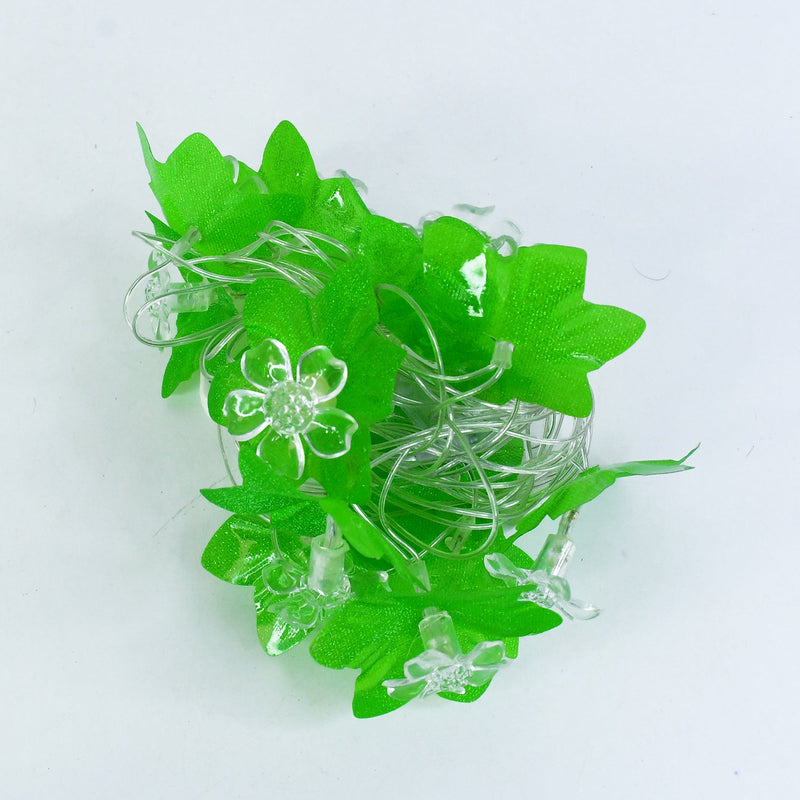 LED Decorative Leaf & Flower String Light