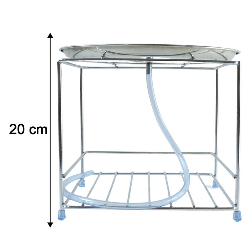 Heavy Duty Stainless Steel Multipurpose Utensils Stand 1 Pc