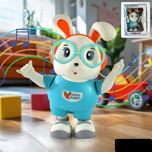 Swing Rabbit Musical Dancing Toy  Interactive Bunny With Lights & Sounds