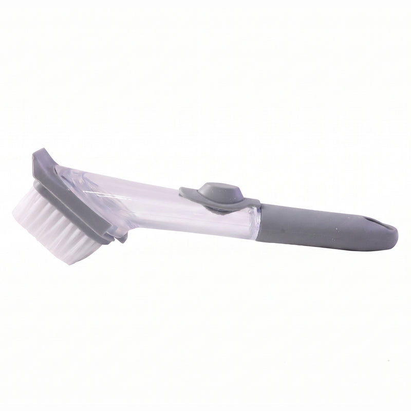 Soap Dispensing Dish Scrub Brush Refillable Kitchen Cleaning Brush (1 Pc)
