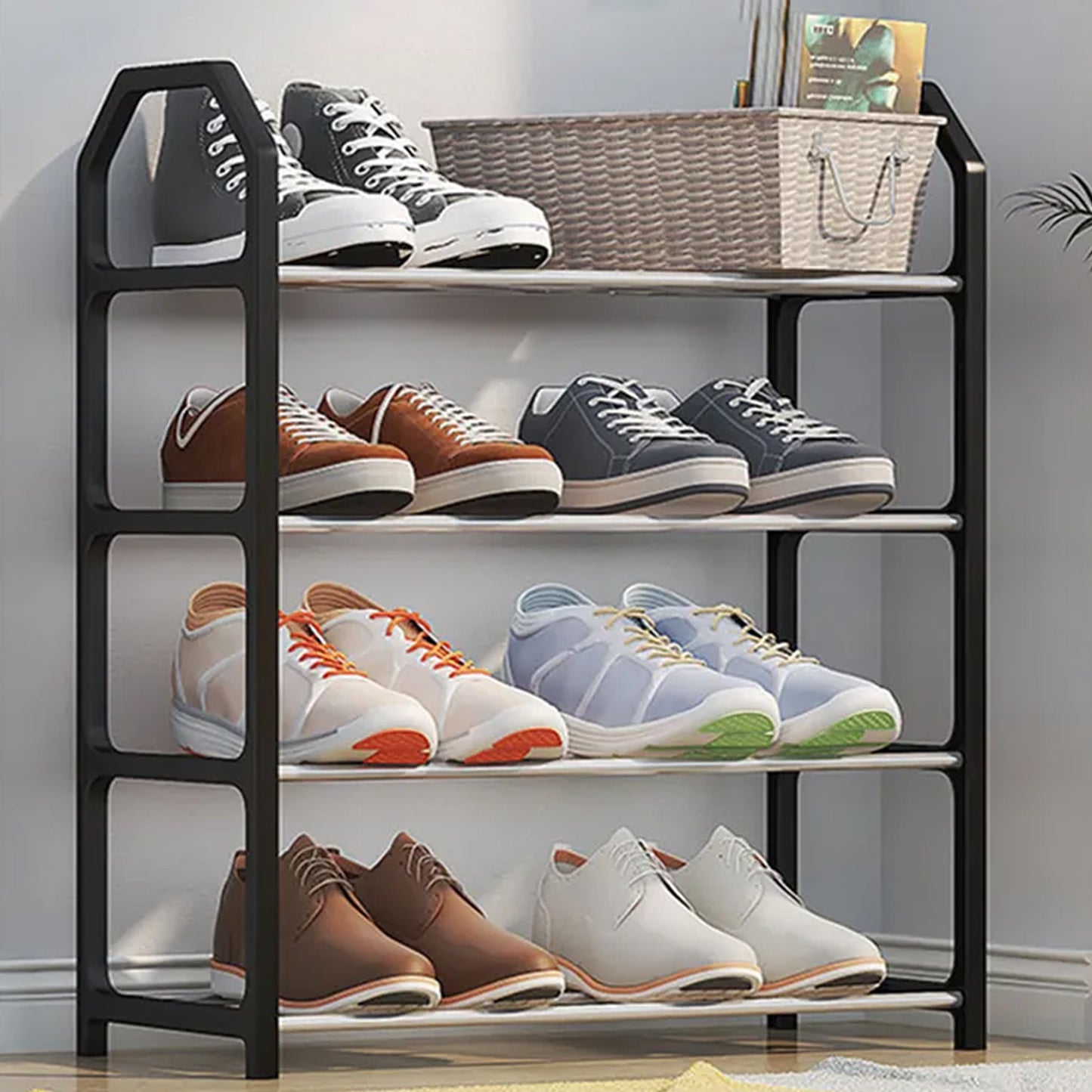 4 Layer Space saving Shoe Rack