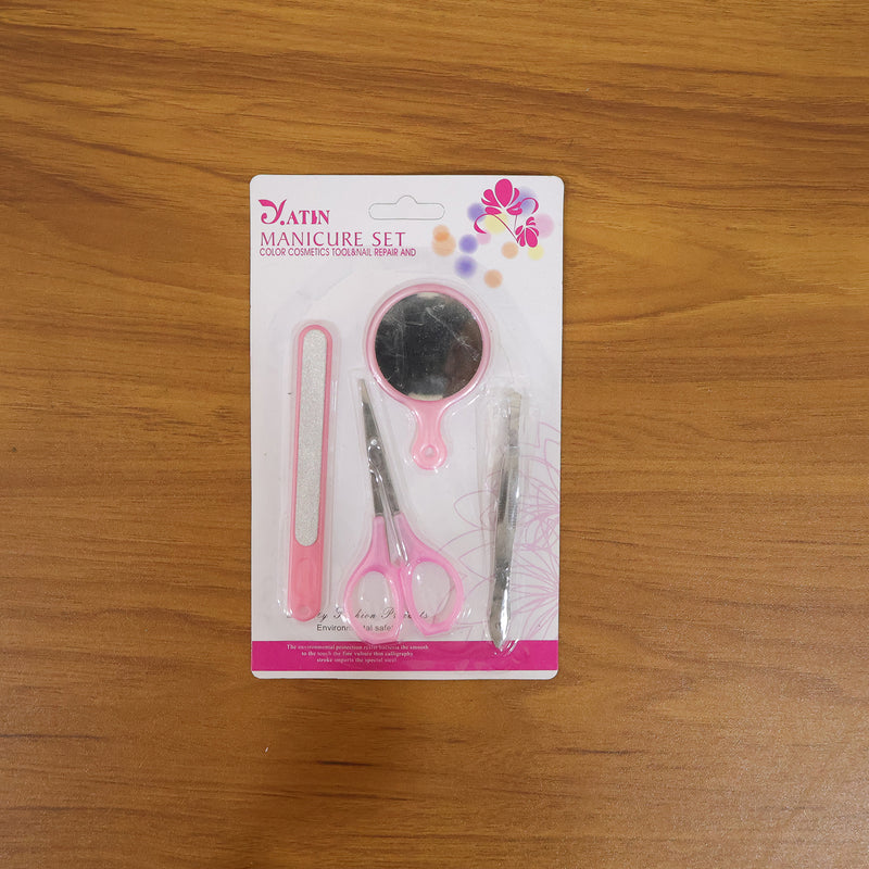 4 In 1 Manicure  Pedicure Grooming Kit