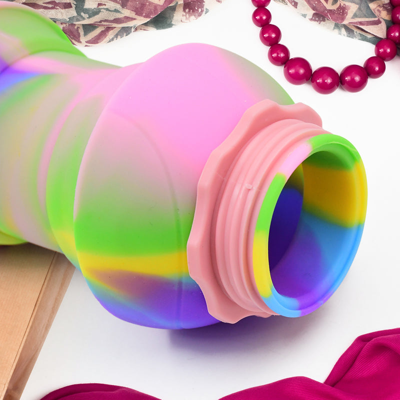 Flexible / Collapsible Silicone Water Bottle (260 ml)
