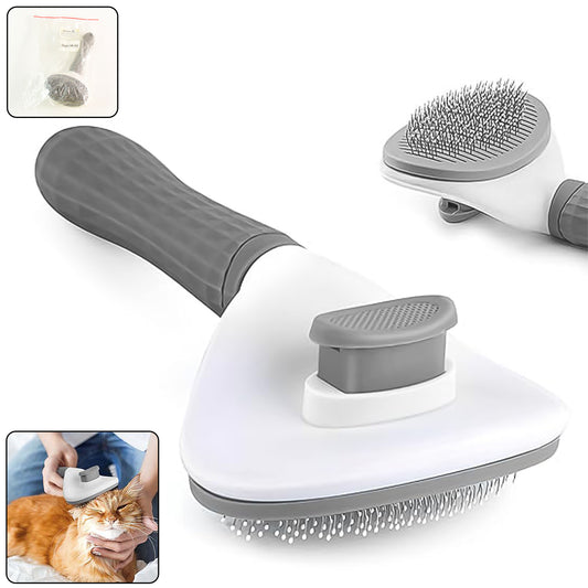 Self-cleaning Slicker Brush For Dogs / Cats