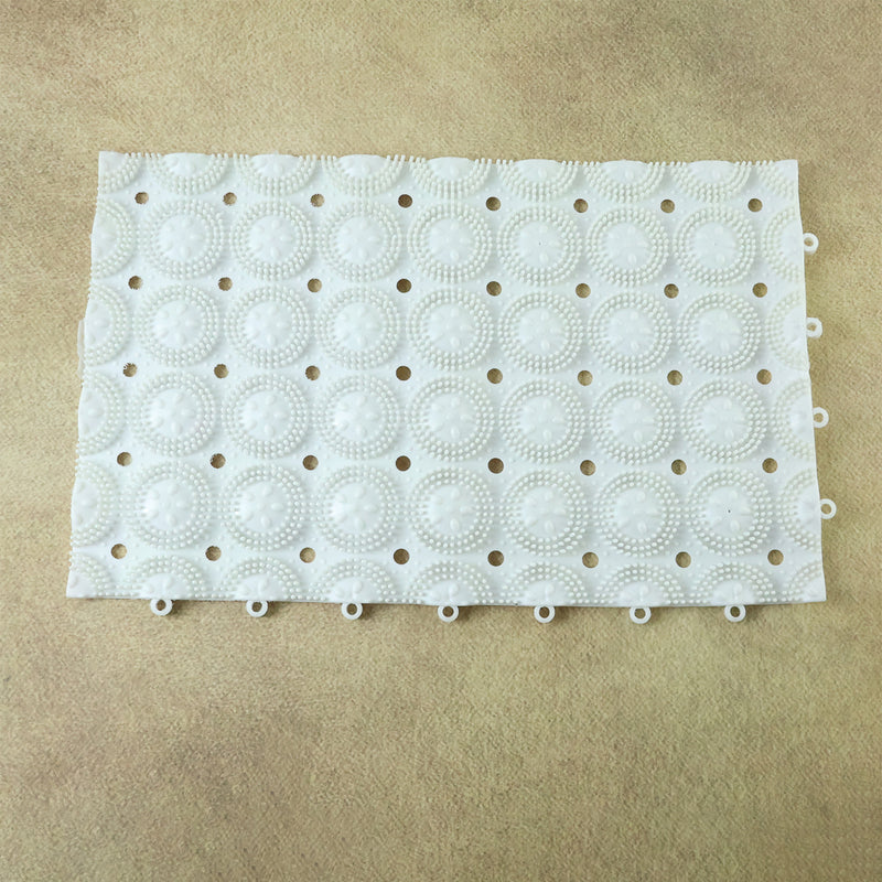 Anti-slip Bathroom Massage Mat With Suction Cups (33  21 Cm  4 Pc)