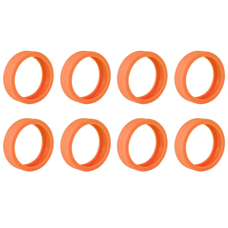 Luggage Wheel Covers 8  4 Pcs Luggage Wheel Covers For Suitcase Reduce Noise For Travel Luggage Suitcase Silicone Suitcase Wheels Cover For Protect Suitcase Wheels (8 Pcs  4 Pc Set)