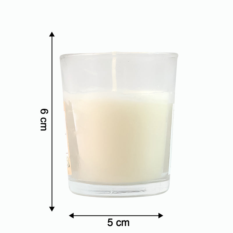 Inlief Scented Votive Jar Candle In Glass  Sweet Dreams Soy Blend Candle (50 Gm)