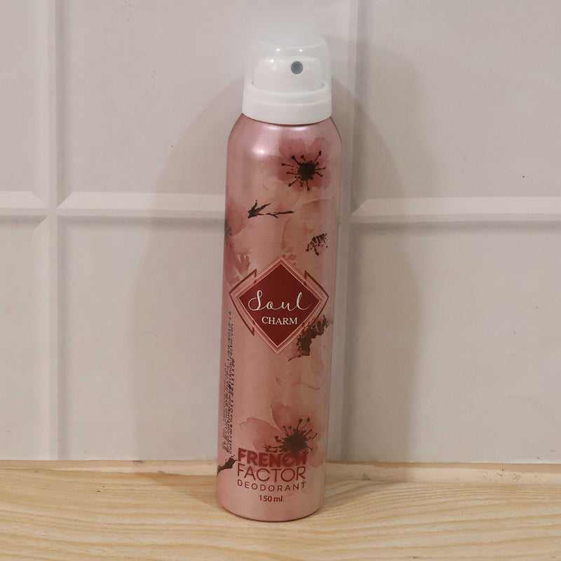 French Factor Soul Charm Deodorant Body Spray (1 Pc 150 Ml)