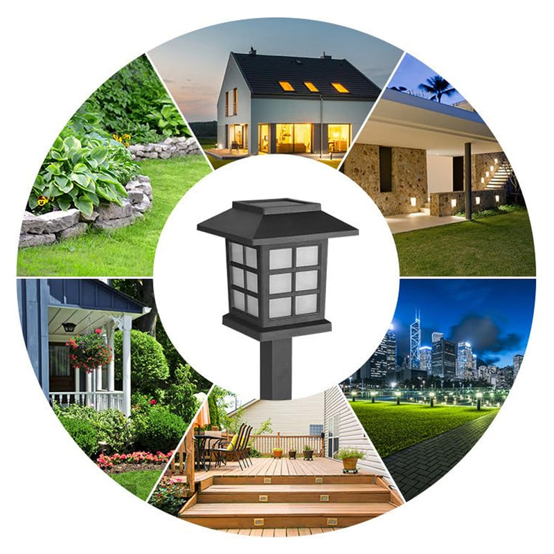 Solar Garden Lights / Outdoor Solar Landscape Lights Waterproof (Pack Of 2)