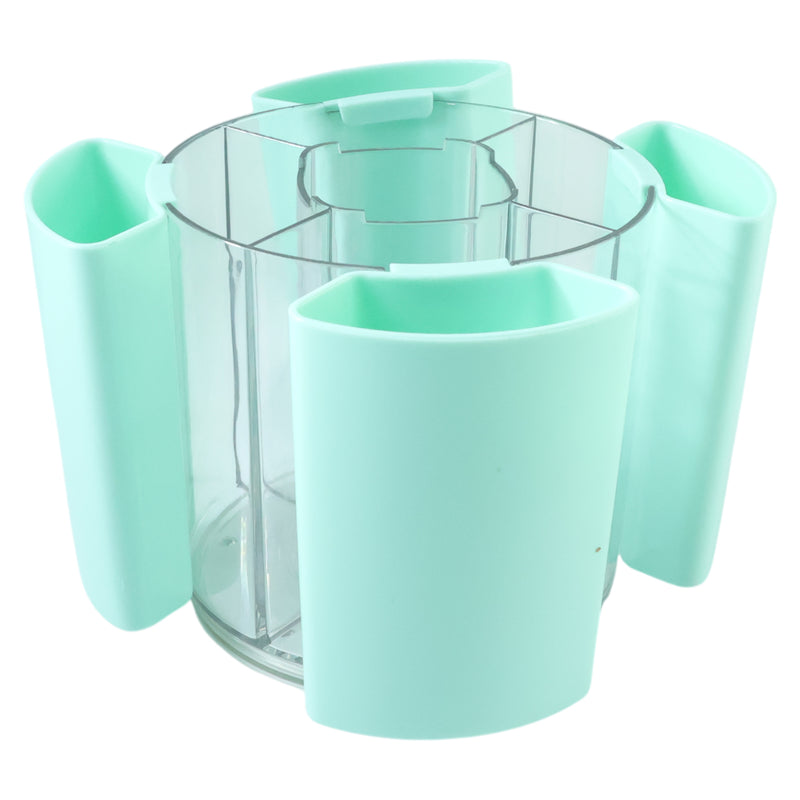 Multipurpose 5 Compartment Rotating Pen Holder (1 Pc)