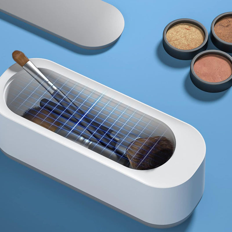 Ultrasonic Jewellery Cleaner, High Frequency Vibration Machine (Battery Not Included)