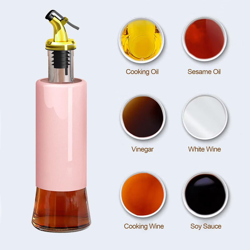 Oil Dispenser Bottle Leakproof, Glass Container (300 ml)