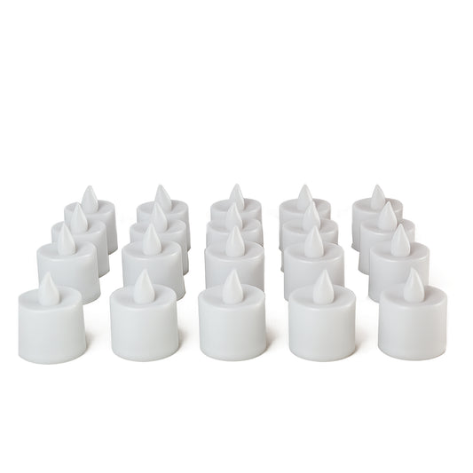 Blue Led Tea Light Candles (24 Pc)