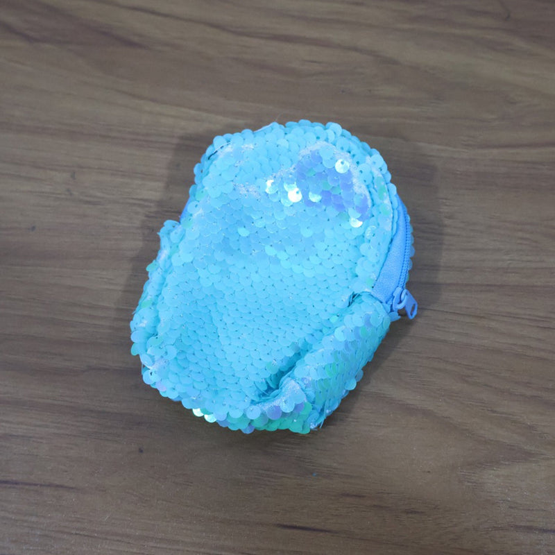 Mini Sequin Zipper Pouch - (1 Pc)