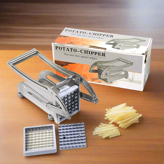 French Fries Potato Chips Strip Cutter Machine With Blade