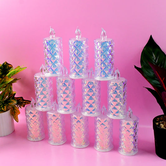 Smokeless Led Candles (12 Pc)