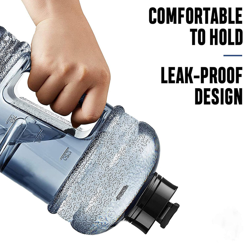 4828 Sports Gym 1.5 Liters Gallon Water Bottle With Mixer And Strainer