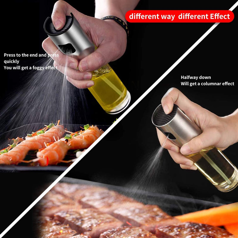 Oil Dispenser Versatile Glass Spray Bottle