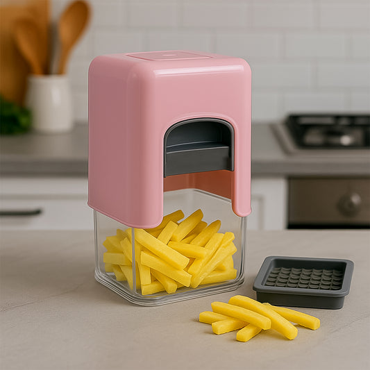 Vegetable Chopper With Dual Blade Set
