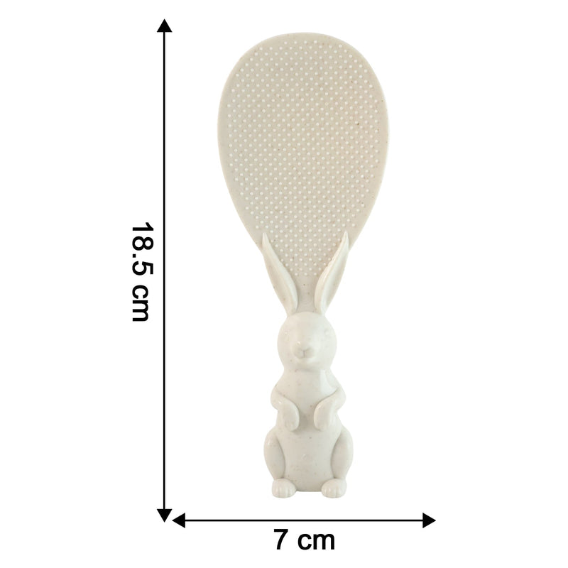 Cute Bunny Handle Non-Stick Rice Serving Spoon (1 Pc)