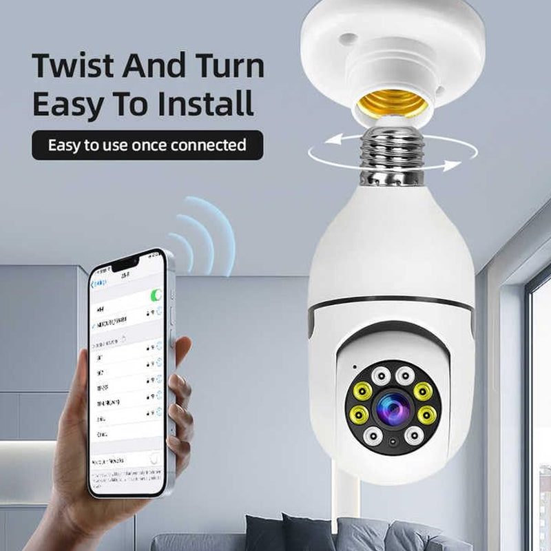 V380 Pro 360 Degree Panoramic Wireless Wi-Fi CCTV Security Camera