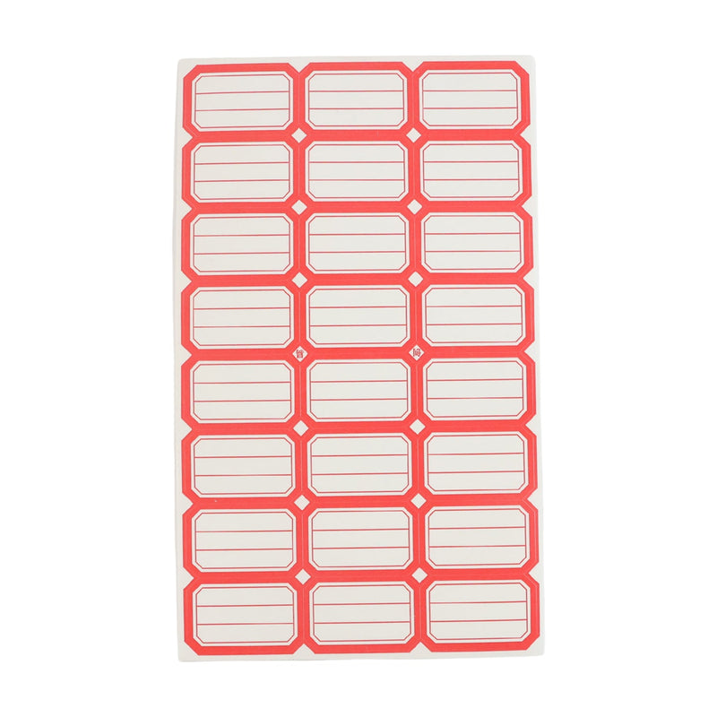 Jar Label Sheet