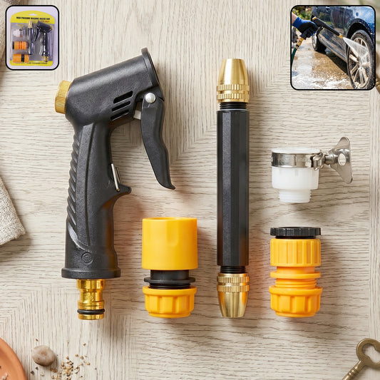 High Pressure Water Spray Gun  Powerful Cleaning Tool For Car  Garden