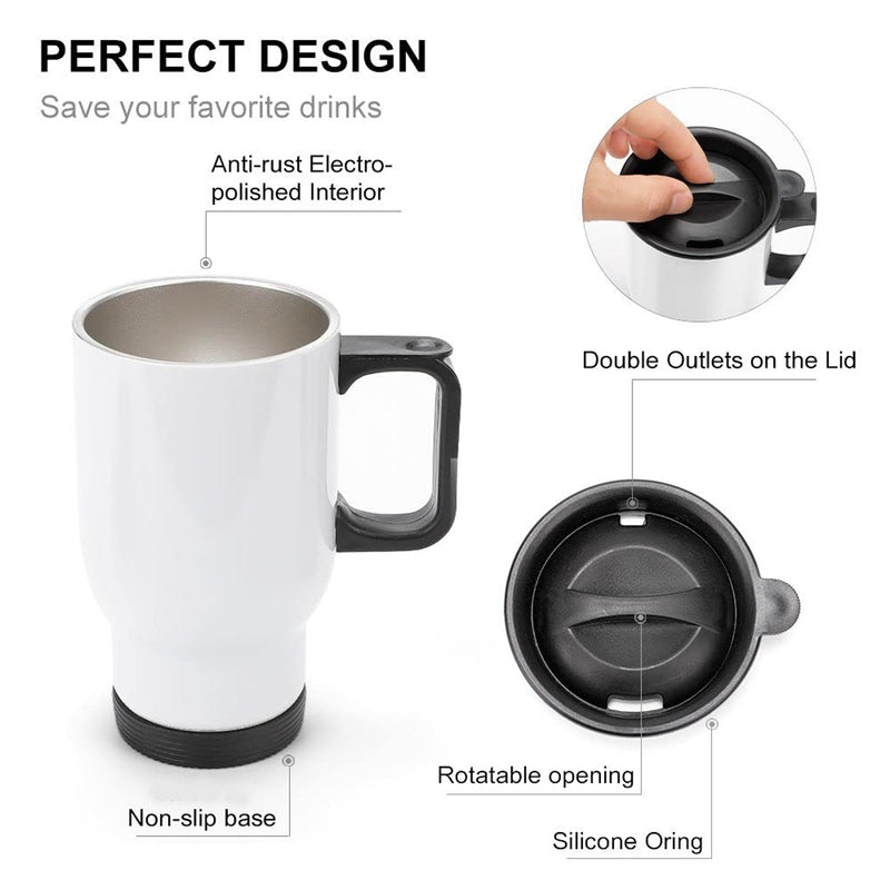 Stainless Steel Insulated Coffee Cup (300ml)