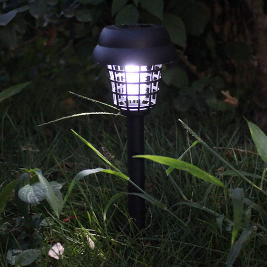 Medium Garden Solar Powered LED Mosquito Trap Bug Zapper (1 Pc)