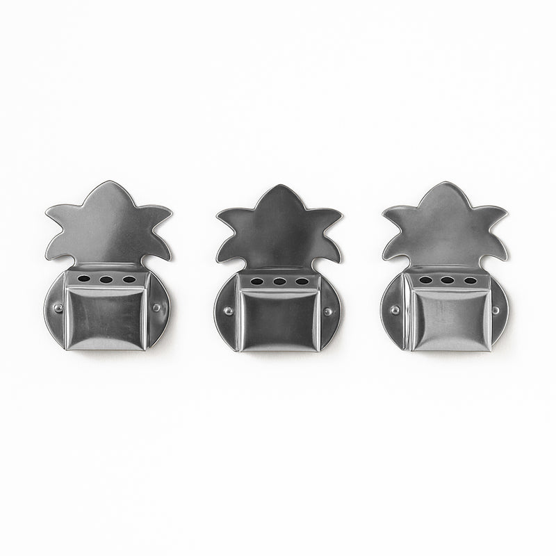 Wall-mount Metal Incense Stick Holders (3 Pc)