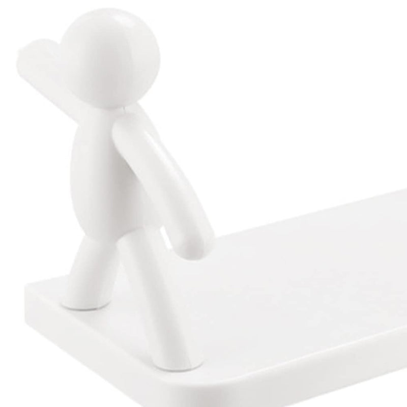 Self Adhesive Cute Wall Shelf / Wall Mounted Organizer - Human Figurine