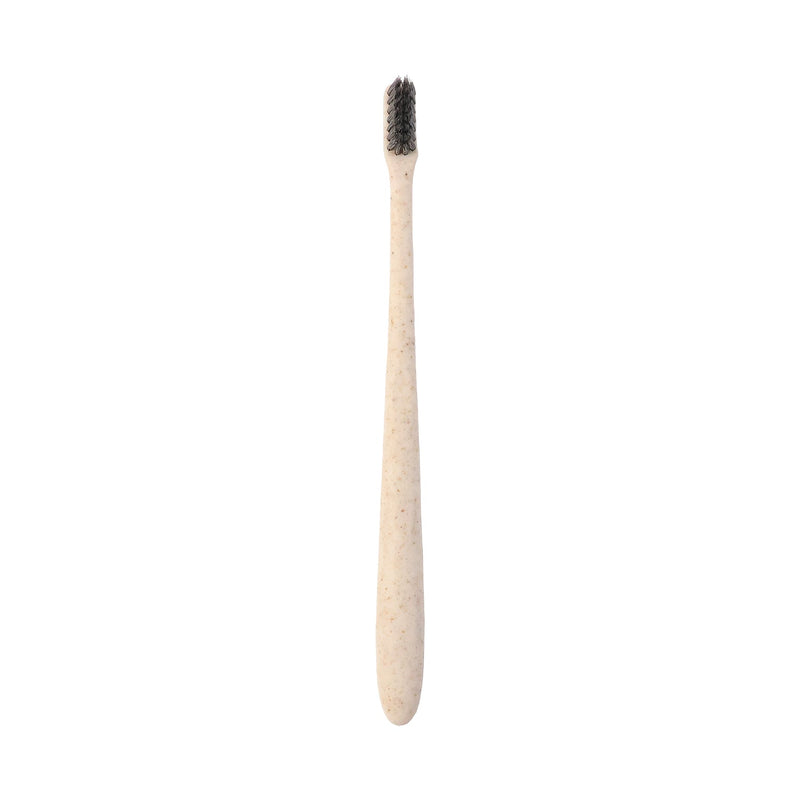 Wheat Straw Soft-Bristle Toothbrush for Deep Cleaning & Dental Care (1 Pc)