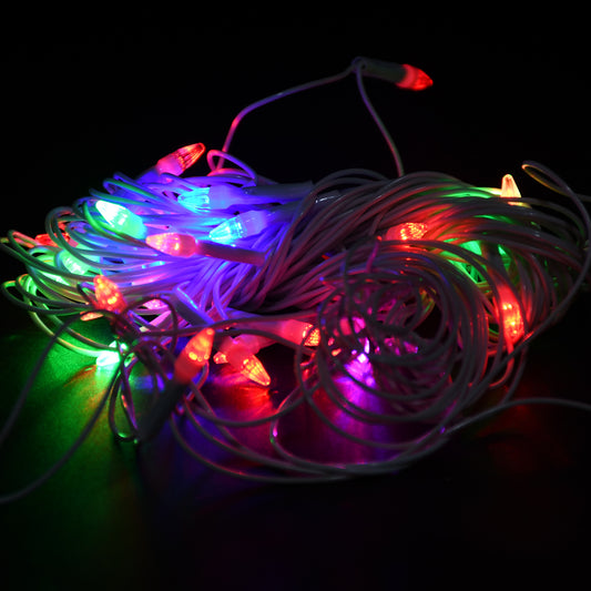 8333 8mtr Home Decoration Diwali  Wedding Led Christmas String Light Indoor And Outdoor Light (28l 8mtr)