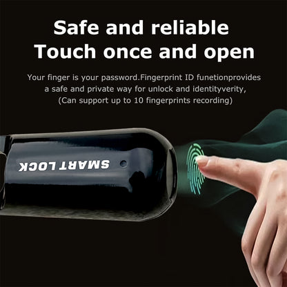 USB Rechargeable Smart Fingerprint Padlock