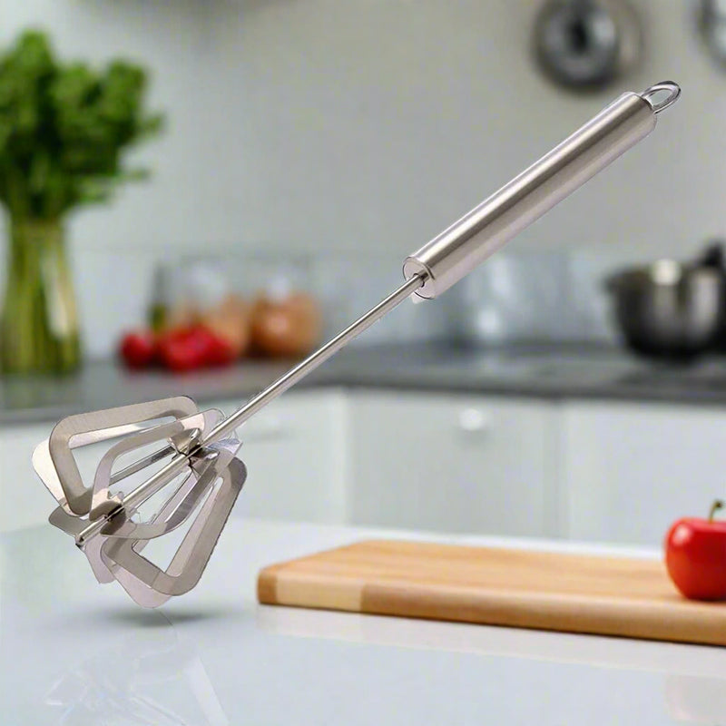 Stainless Steel Manual Hand Blender