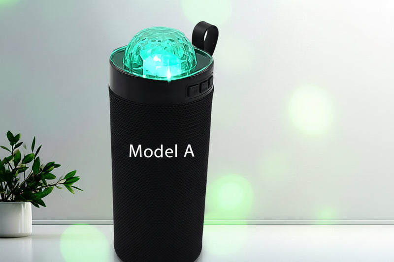 3d Disco Light Sound Bluetooth Speaker (1 Pc)