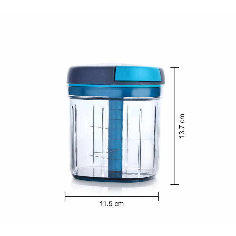Ganesh Master Chopper With 5 Stainless Steel Blades XL Large Jumbo Chopper (900 ML)