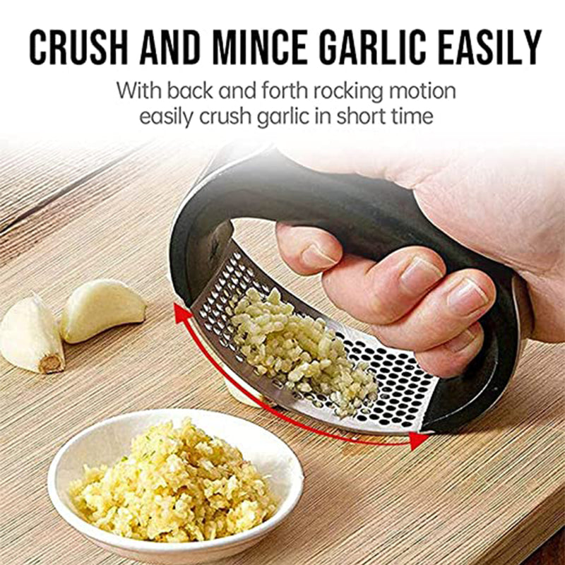 Multipurpose Garlic Presser, Stainless Steel
