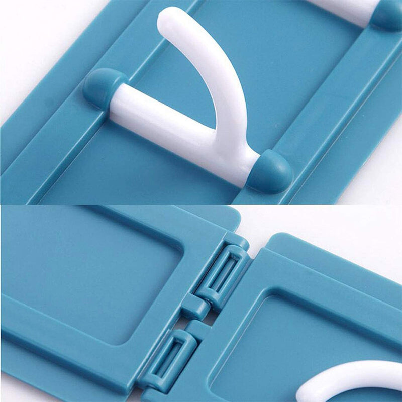 Foldable Rotating Wall-Mounted Multipurpose Hook Rack (1 Pc)