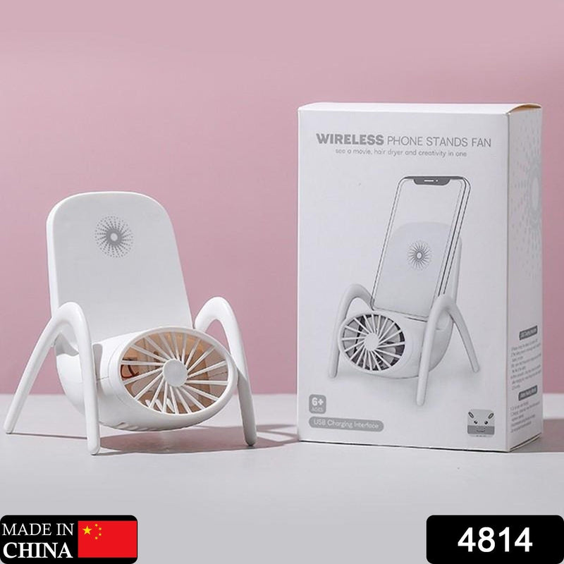 Portable Multi-Function Phone Holder Fan