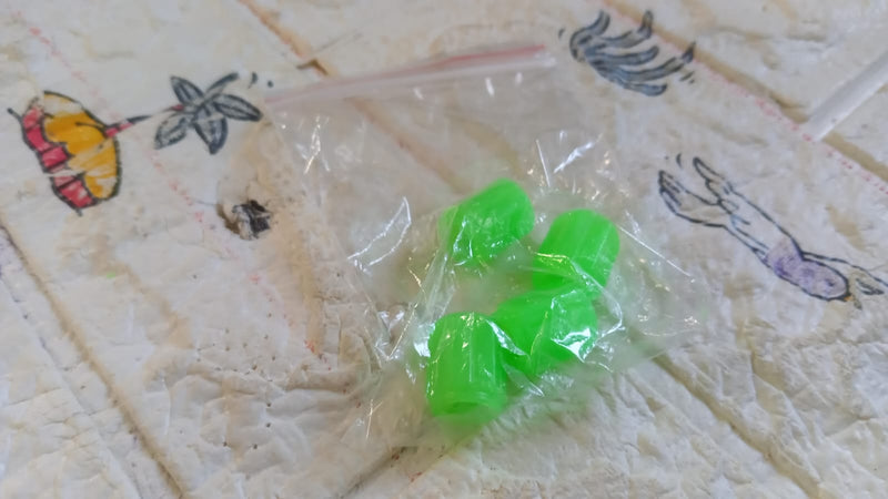 Luminous Tyre Valve Caps – Glow-in-the-Dark Air Stem Covers (4 Pcs / Mix Colour)