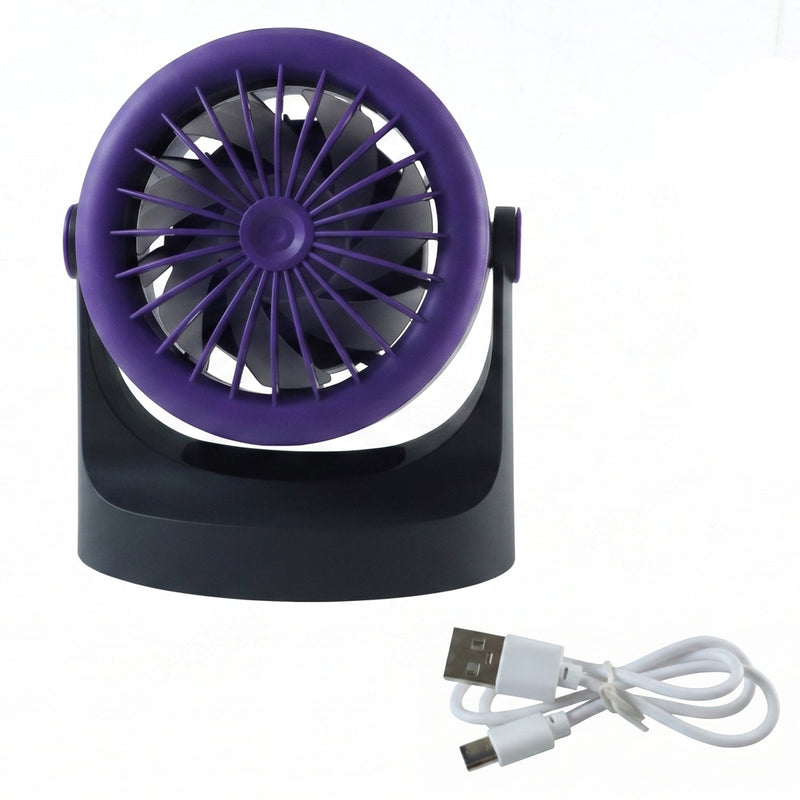 Desktop Air Circulator Table Fan With Hanging Hook Portable Desk Fan (1 Pc)