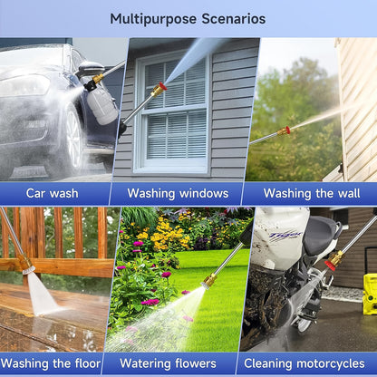 Wireless High Pressure Car Washer Water Spray Gun