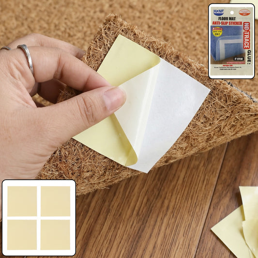 Anti Slip Mat Grippers  Reusable Floor Mat Fixing Stickers For Safety