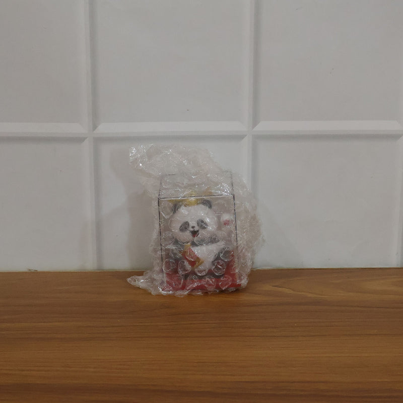 Solar Powered Moving Hand Panda Showpiece (1 Pc)